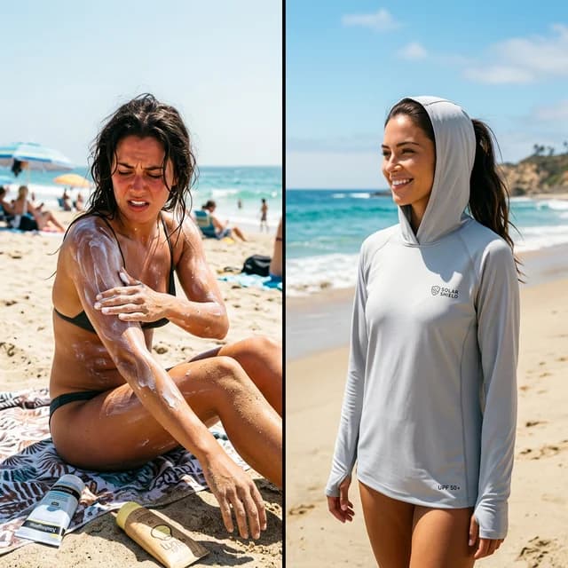 Sunscreen vs. Sun Shirts: Which Is Better for Your Skin?